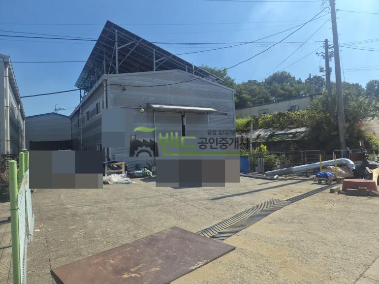 화성공장임대 소형공장 건물 약 60평 단독형태 가설천막 추가사용 전력 20kw | 매물번호 11169