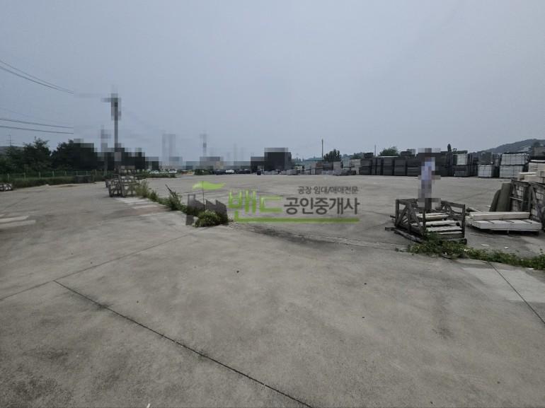 화성시 만세구 우정읍 석천리 공장 월세 화성주기장임대 야적장임대 보증금 12,800/월세 1,280만원 | 10242 사진 3